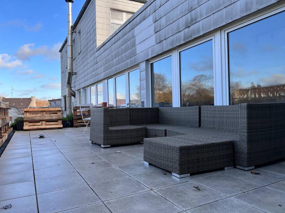 Zentrales Grosszuegiges Apartment Mit Dachterrasse! Bochum Zewnętrze zdjęcie