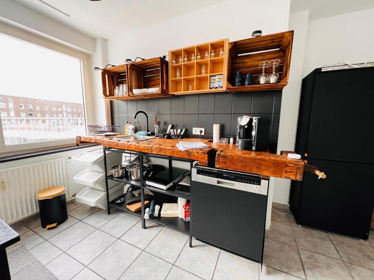 Zentrales Grosszuegiges Apartment Mit Dachterrasse! Bochum Zewnętrze zdjęcie